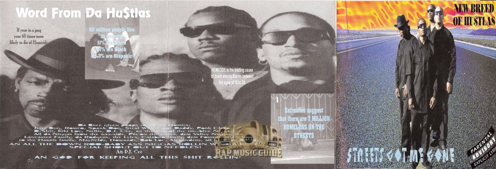 New Breed Of Hustlas - Streetz Got Me Gone: 1st Press. CD | Rap